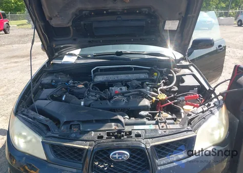 2007 Subaru Impreza Wrx Limited из США, поврежденный, VIN JF1GD74617G513940